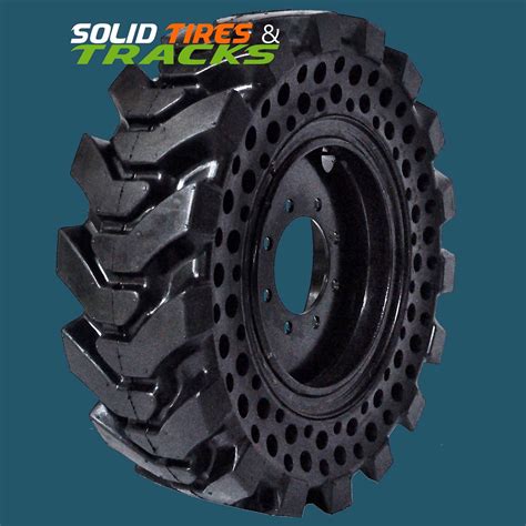 skid steer rock wheel|skid steer solid tires pricing.